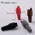 thumbnail image 5 of Silicone Wine Stopper for Wine Bottles, Wine Stoppers for Wine Bottles, Seal Bottle Cover for Beer Champagne, Glass Bottle Sealer Covers Wine Stoppers for Home Use, 1 Pcs, 3.14x1.1", 5 of 7