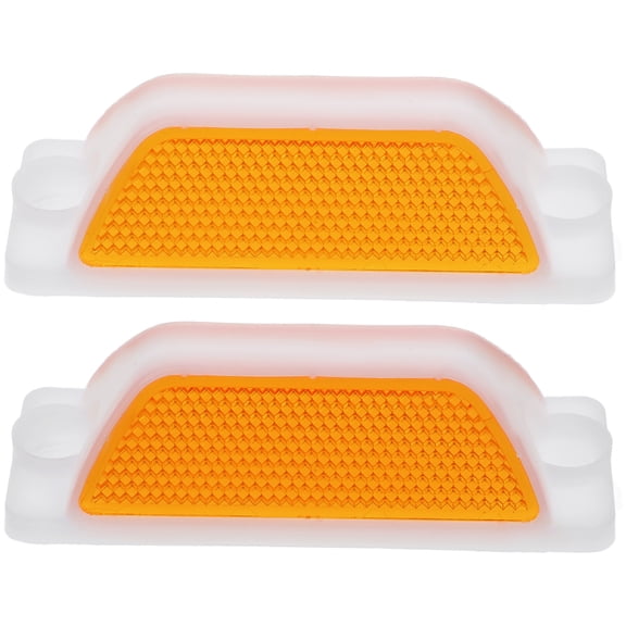 Oraceous 2pcs Road Reflectors Traffic Reflective Road Delineator Roadway Reflectors