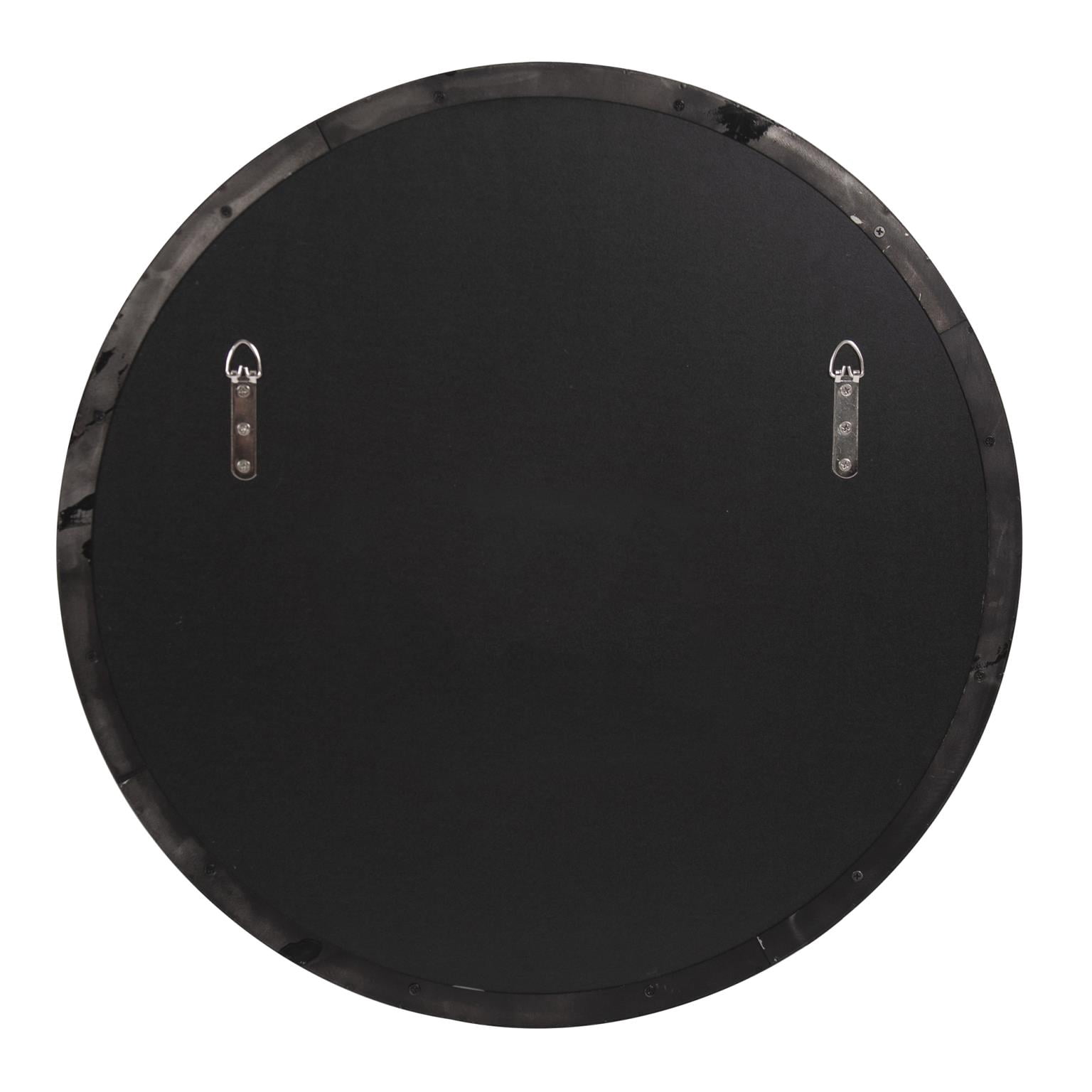 Tyler Dillon Stainless Steel Framed Wall Mirror, Van Buren Collection