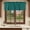 Dark Green, variant on Purple Valances for Windows, Decorative Rod Pocket Window Valance Curtains, Modern Pure Lavender Purple Short Curtain Drapes for Kitchen/Bathroom/Living Room, 2 Panels, 42" W x 18" L
