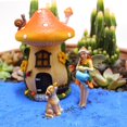 thumbnail image 4 of Decoración De Paisaje De Setas, Artesanía De Jardín, Insertos De Flores De Animales Multiusos Duraderos, Adornos Para Terrazas, Porches, Césped Vogacara HA035595-00, 4 of 6
