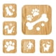 thumbnail image 2 of Lámpara de cabeza de lobo con pata de perro y luz nocturna de madera, decoración de dormitorio para niños, lámpara Led de luz cálida, USB para regalo para niños, 2 of 4