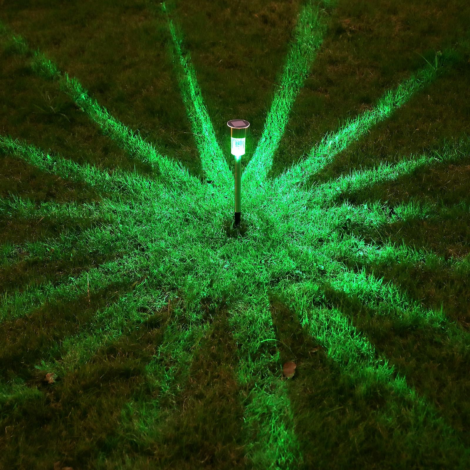 Ktaxon Patio Garden 10 Piece 5W Colorful Solar Power LED Lawn Lights