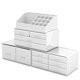 thumbnail image 5 of Organizador de maquillaje y cosméticos READAEER con cajones de almacenamiento (blanco), 5 of 8