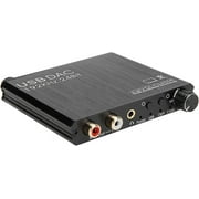 2-in-1 DAC Digital Audio decoder USB Sound Card Plug-n-Play 192kHz High Sampling