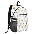 thumbnail image 2 of JIALIOU 14" Laptop Backpack Waterproof Airline Approved Stylish Casual Daypack for Travel Business College Work, Desert Plants in Pots, 2 of 8