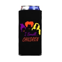Funny Halloween Slim Can Coolers - Halloween Sisters Seltzer Coolies - Halloween Party Drinking Accessory for Spiked Seltzer