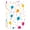Balloons and Dots, variant on Haosy Cartoon Bunny Walks with Easter Eggs Notebooks 1-subject Journal 60 Sheets A5 College Ruled Paper Detachable Ring 8.3"x5.7"