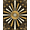 Black Gold Ivory, Pattern 17, variant on ODIKA 8'x10' Washable Area Rug Music Retro Dj Turntable Border Player Cassette Record Vintage Vinyl Playful for Dining Room, Large Office, Lounge, Non-Slip Chair-Friendly Mat