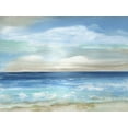 thumbnail image 2 of Nan 32x25 White Modern Wood Framed Museum Art Print Titled - Caribbean Play, 2 of 4