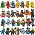 thumbnail image 1 of Set de 28 Figuras de Ninjas Fantasma – Colección de Minifiguras de Acción con Ninja Dorado y Personajes Épicos, Juguete de Regalo para Niños y Coleccionistas, 1 of 5