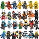 thumbnail image 1 of Colección de 28 Figuras de Minifiguras Ninja Emperador de Hielo - Bloques de Construcción Dorados de 1.77 Pulgadas, Ideales para Navidad, Fiestas de Cumpleaños y Decoración de Pasteles, 1 of 5