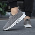 thumbnail image 3 of EKRBXA Knit No-Tie Sneakers, Lightweight Breathable Mesh Running Shoes, Non-Slip Comfort Casual Trainers with Segmented Sole for Gym & Everyday Wear, 3 of 5