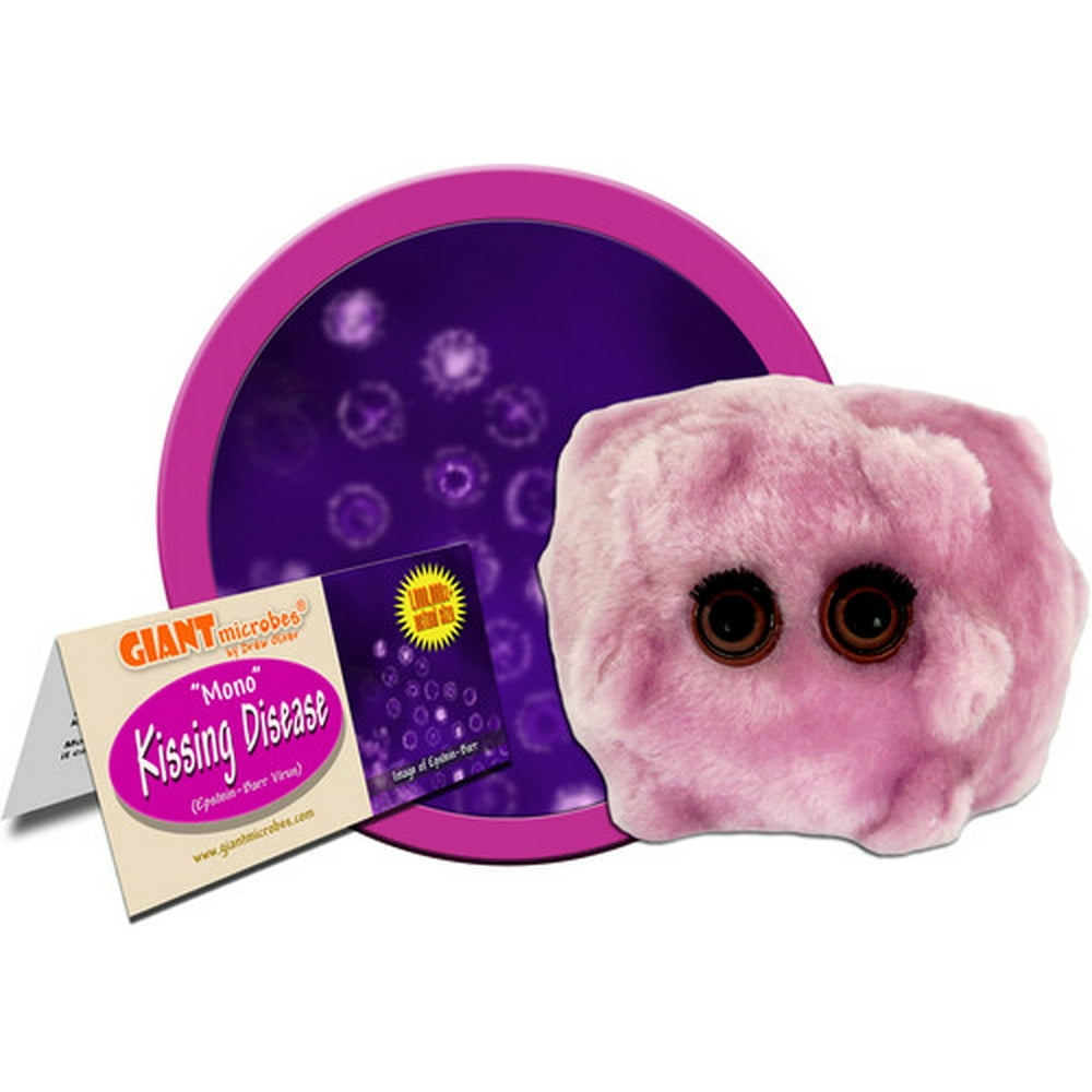 Giant Microbes Plush Kissing Disease (Mono)
