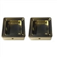 thumbnail image 1 of 2X Carcasa de AleacióN de Aluminio Caja Blindada 19X19X5.5Mm Caja RF PortáTil Multifuncional de OxidacióN Conductora Dorada, 1 of 5