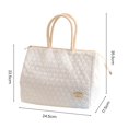 thumbnail image 5 of Tnobhg Insulated Handbag Lunch Bag Keep Your Meals Tasty All Day Large Capacity Zipper Design Lunch Box Bag, 5 of 7