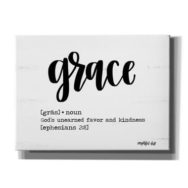 Epic Graffiti 'Grace' by Imperfect Dust, Canvas Wall Art, 54"x40"
