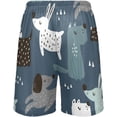 thumbnail image 3 of GZHJMY Dog Pajama Pants Short for Men, Lounge Pants Lightweight Men Pajama Bottoms with Drawstring Pockets, Christmas New Year Birthday Gifts, X-Large, 3 of 7