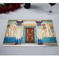 thumbnail image 2 of PKQWTM Ancient Egyptian writing stone Egypt Ancient Egypt Kitchen Dining Table Mats Placemats Size 12x18 Inches, Set of 2 Pieces, 2 of 2