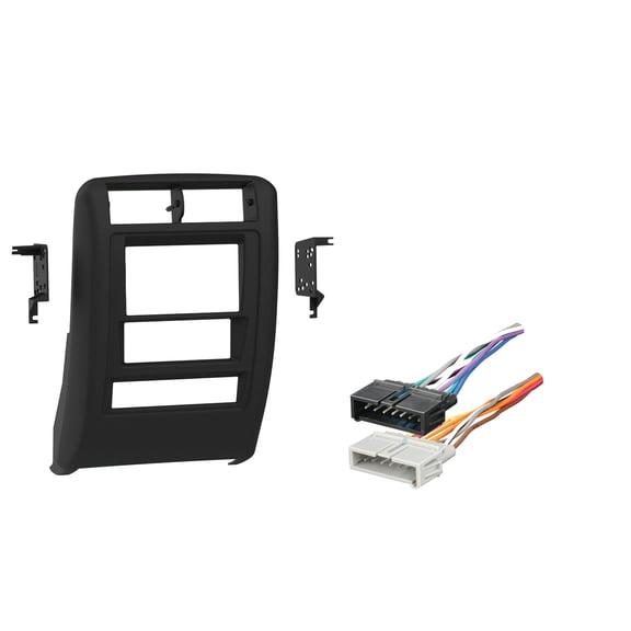 Metra 95-6554B 70-1817 Double DIN Installation Kit & Harness for 1997-2001 Jeep Cherokee