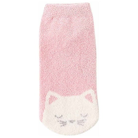 

Women s Winter Super Soft Warm Cozy Fuzzy Fleece-Lined Floor Short Socks