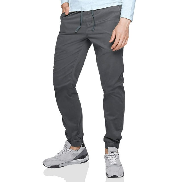 Pantalones Jogger Match Ajuste Slim 100% Algodón Cintura Elástica