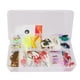 thumbnail image 3 of 100pcs Set de Señuelos de Pesca Kit de Anzuelo de Cebo de Pesca de Agua Dulce con Caja de Aparejos, 3 of 8