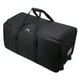 thumbnail image 2 of Bolsa de lona de viaje grande con almacenamiento de ruedas Bolso de equipaje impermeable plegable Bolsa de lona con ruedas portátil para guardarropa shamjiam Estuche de viaje de lona, 2 of 9