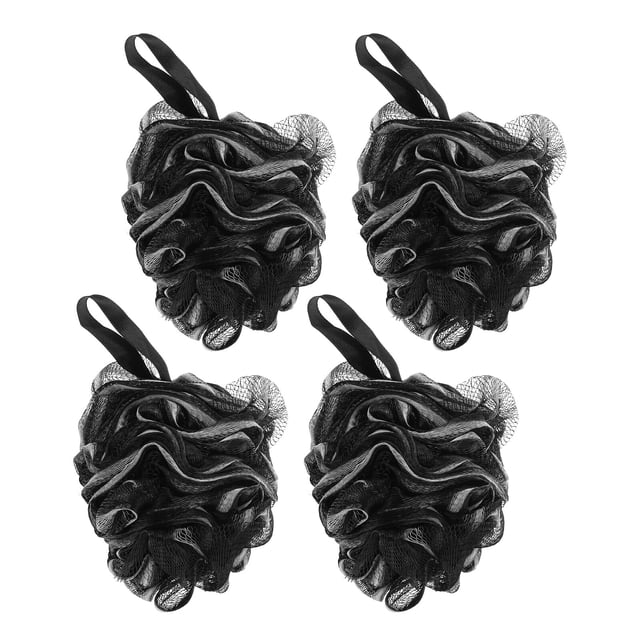 Miangastore Shower Loofah Hygienic Storage 4Pcs 12x0.3937x10x0.3937in