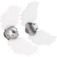 thumbnail image 2 of 1 Pair Angel Wings Shoes Clips Rhinestone Shoes Buckles Decorative Shoe Charms, 2 of 6