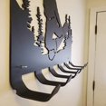 thumbnail image 5 of Yuedong Ski Metal Wall Decor Skier Rack,Metal Wall Art Skier in the Mountain Forest Wall Decor,Snowsports Key Holder Hooks Organizer Rack Wall Mounted for Living room,Bedroom,Farmhouse, 5 of 9