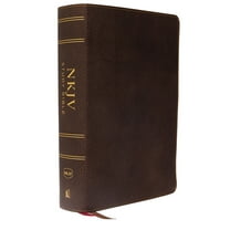 Thomas Nelson: NKJV Study Bible, Full Color Edition (Premium Calfskin Leather)