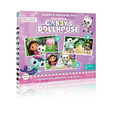 Gabby`s Dollhouse: Hörspiel-Box (Folge 7-9) - Die Original-Hörspiele zur Serie (Audiobook)