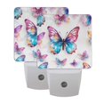 thumbnail image 5 of Butterfly Night Light LED Dusk to Dawn Auto Sensor Night Lamp Plug-in Nightlight for Bedroom Hallway Kitchen 2 PCs, 5 of 7