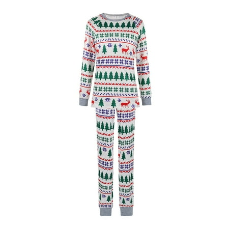 

Christmas Pajamas For Family Family Christmas Pjs Matching Sets Jumpsuits Matching Christmas Pjs For Family Long Sleeve Pajamas Two-piece Mom Set Hot6s4486647