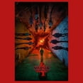 thumbnail image 2 of Netflix Girl's Stranger Things The Rift Has Many DiNetflix Men'sions Poster Graphic T-Shirt, 2 of 5