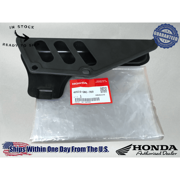 Honda OEM Chain Guard CRF80F XR80R CRF100F XR100R 40510-GN1-760
