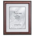 thumbnail image 1 of Cadre Photo en Bois de Noyer 5x7 - Design Perles Dorées, 1 of 1