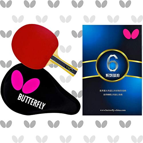 Butterfly 603 Ping Pong Paddle Set | 1 Table Tennis Racket | 1 Ping Pong  Paddle Case | Great Add to Your Ping Pong Table | Tournament Butterfly Ping  
