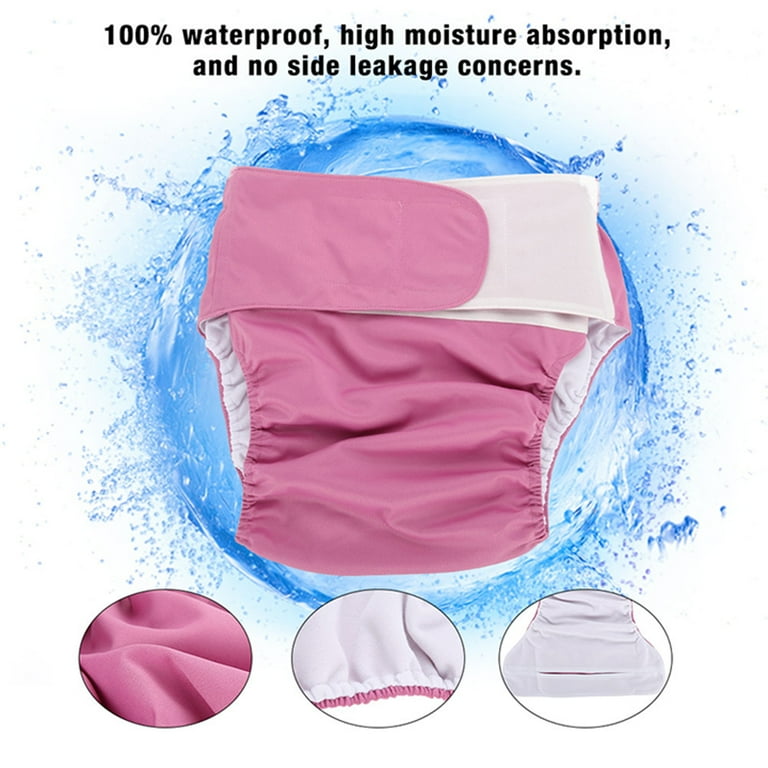 Adult Velcro Diaper Leak Proof Plus Care Unisex Replacement Diaper Default