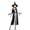 Silver, variant on Halloween Witch Costume for Women, Halloween Gothic Witch Dresses for Fancy Dress Party Green S