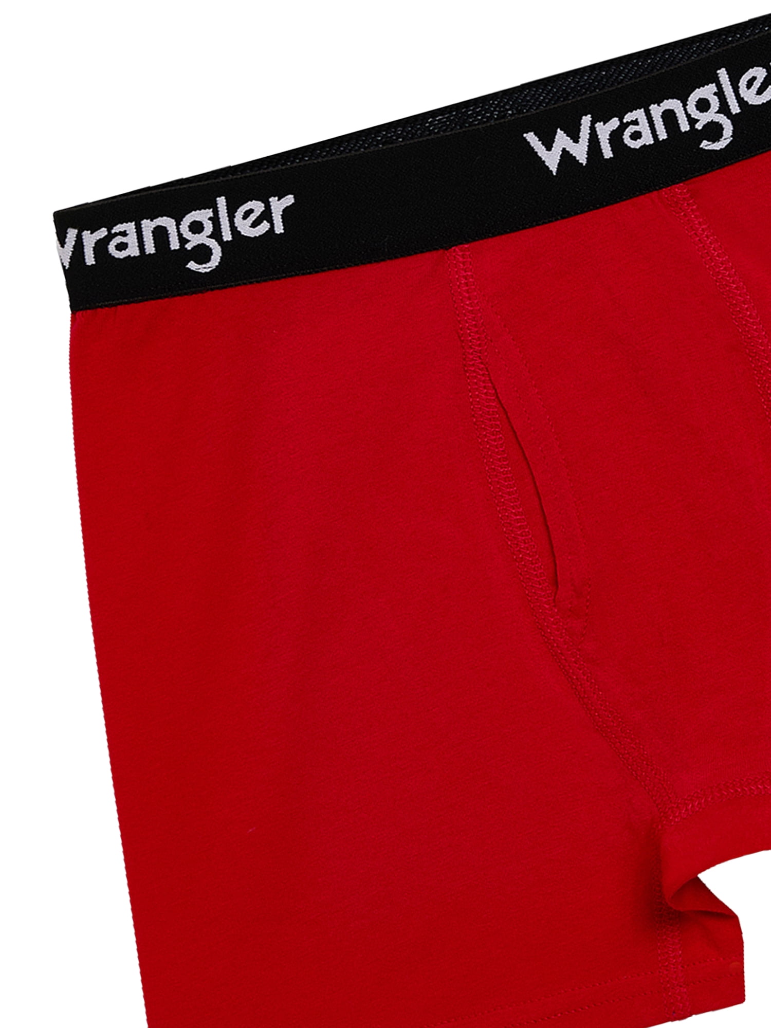 Wrangler Boys' Cotton Boxer Briefs, Soft Boys Underwear w/ 4-Way Stretch, Small, 5-Pack