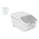 thumbnail image 5 of Contenedor de almacenamiento de alimentos Gloria Organizador de despensa dispensador de cereales blanco 10 kg, 5 of 9