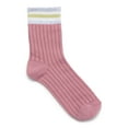 thumbnail image 6 of No Boundaries Fashion Pointelle Mid-Crew Socks, 6-Pack, Women's, Shoe Sizes 4-10, 6 of 8