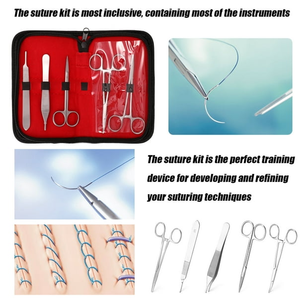 Kits de pratique pour la suture des coussinets cutanés pour