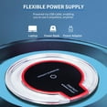 thumbnail image 4 of Yeacher Wireless Charger for iOS/Android Phones Portable Wireless Charging Pad Flexible Power Supply Triple Protection, White, 4 of 8