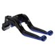 thumbnail image 1 of Palancas de freno y embrague cortas y largas para Kawasaki VERSYS 650 2015-2023, palanca de freno ajustable de motocicleta, aleación de aluminio, mango negro con extremo azul, 1 of 6