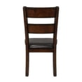 thumbnail image 5 of Lexicon Mantello Contemporary Wood Dining Room Side Chairs in Cherry (Set of 2), 5 of 5