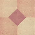thumbnail image 1 of Ahgly Company Machine Washable Indoor Square Transitional Sunrise Orange Area Rugs, 4' Square, 1 of 7