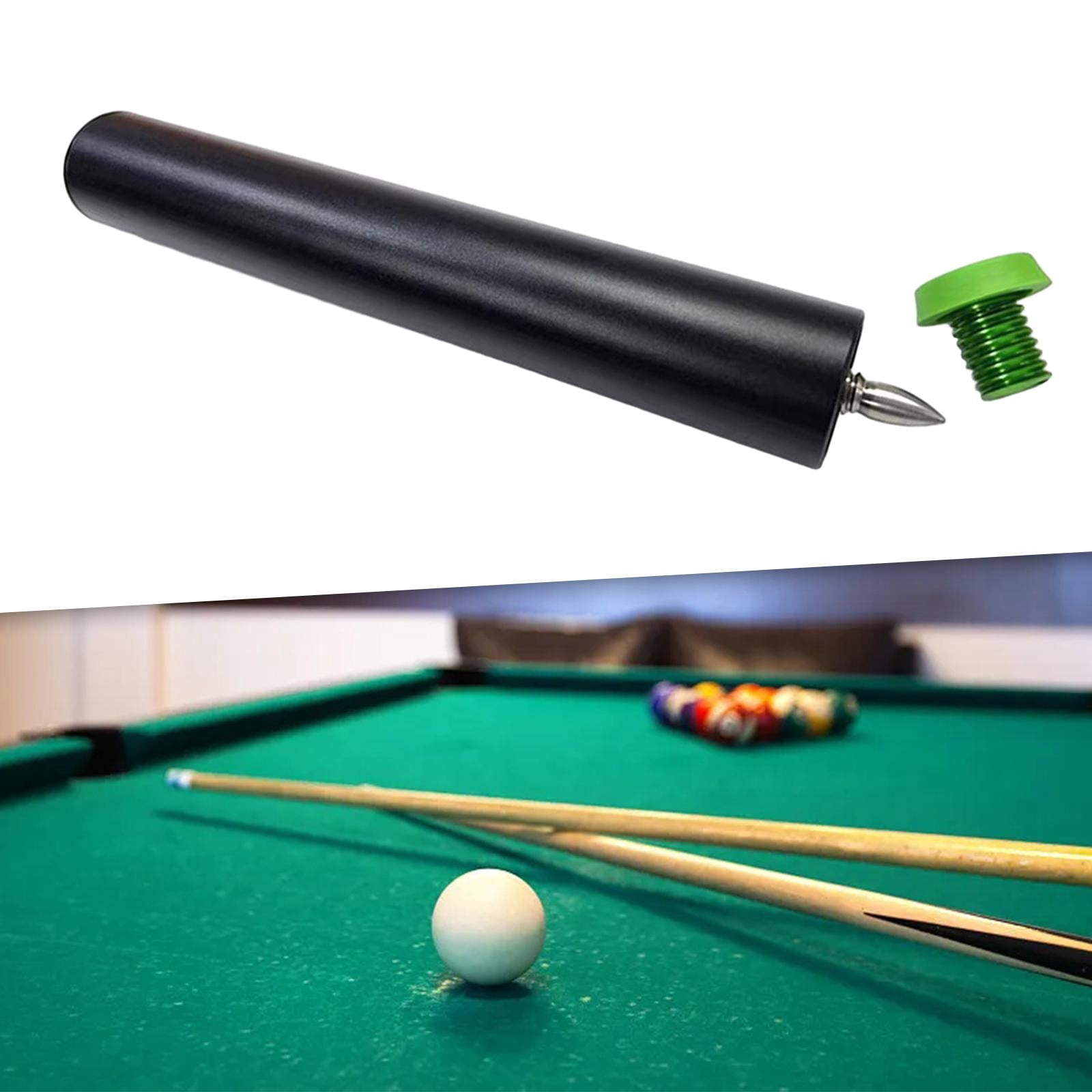 Baoblaze Pool Cue Extender Billiards Cue Extension for Beginners Enthusiast Men Women Green